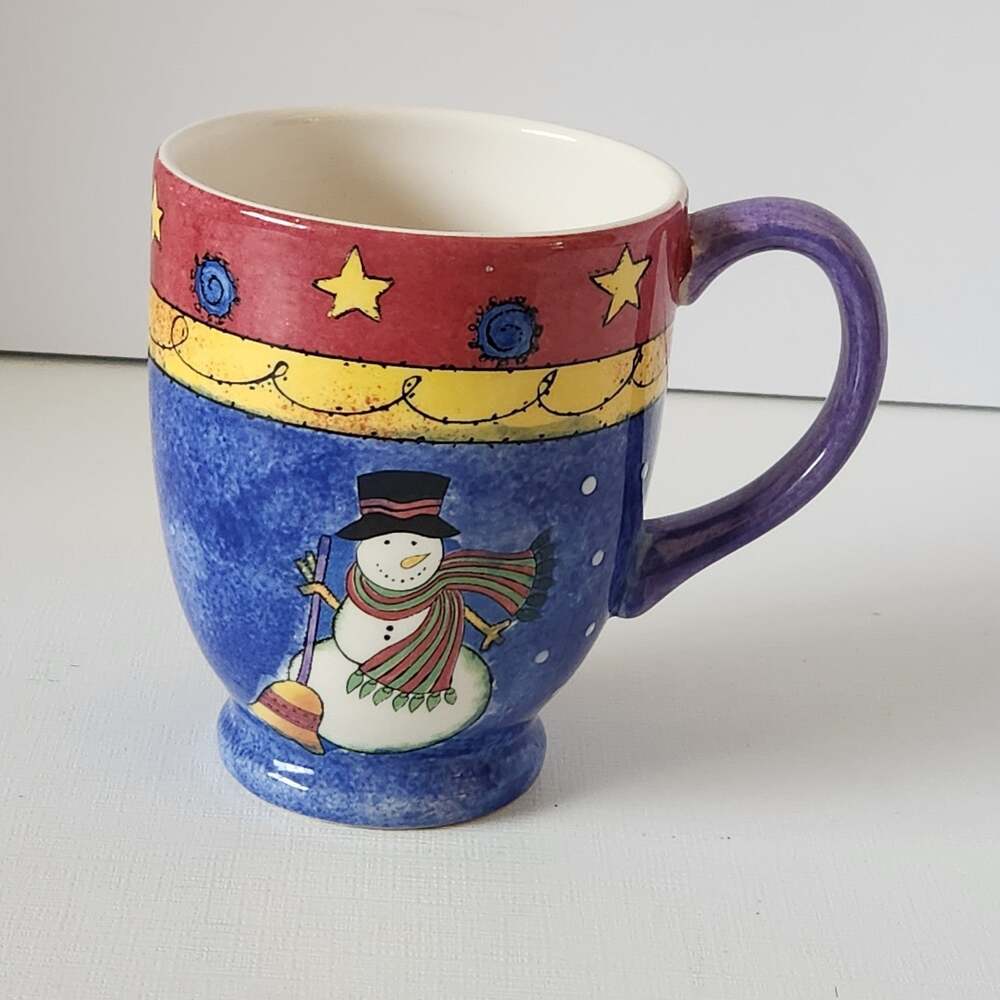 The Sweet Shoppe by Sango Sweet Shoppe Christmas 3041 Snowman Mug Sue Zipkin